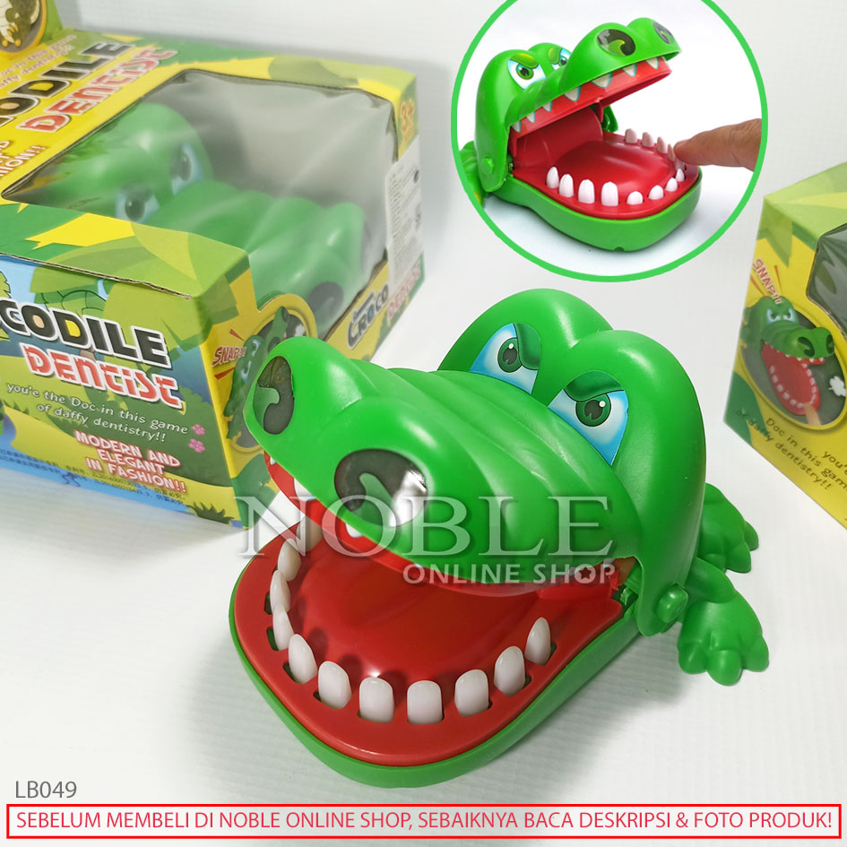 Jual Crocodile Dentist Funny Game Gigi Mulut Buaya Gigit Shock Prank ...