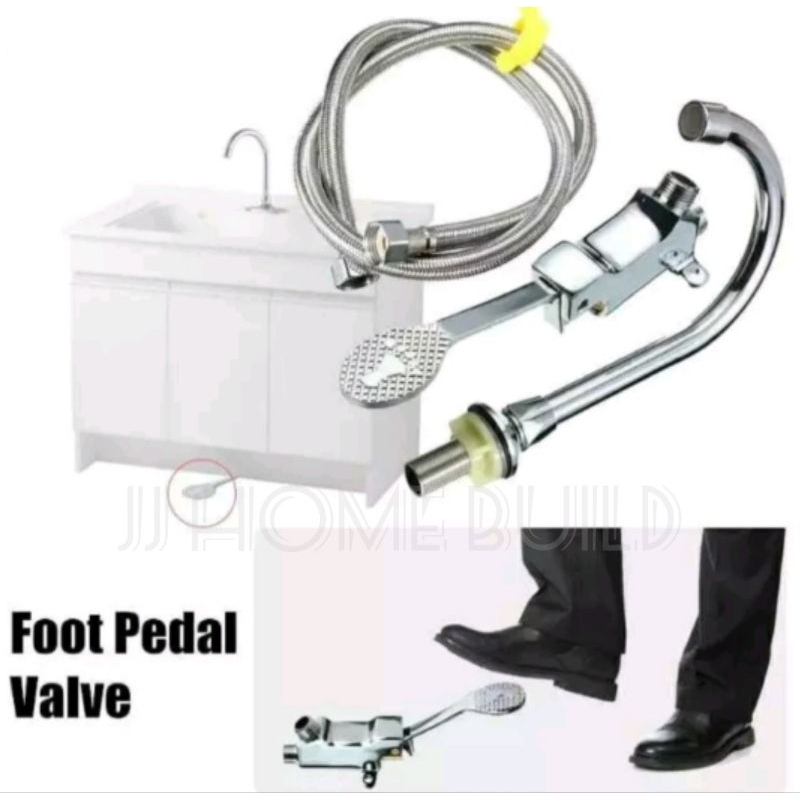Jual Kran Wastafel Model Injak - Kran Pedal | Shopee Indonesia