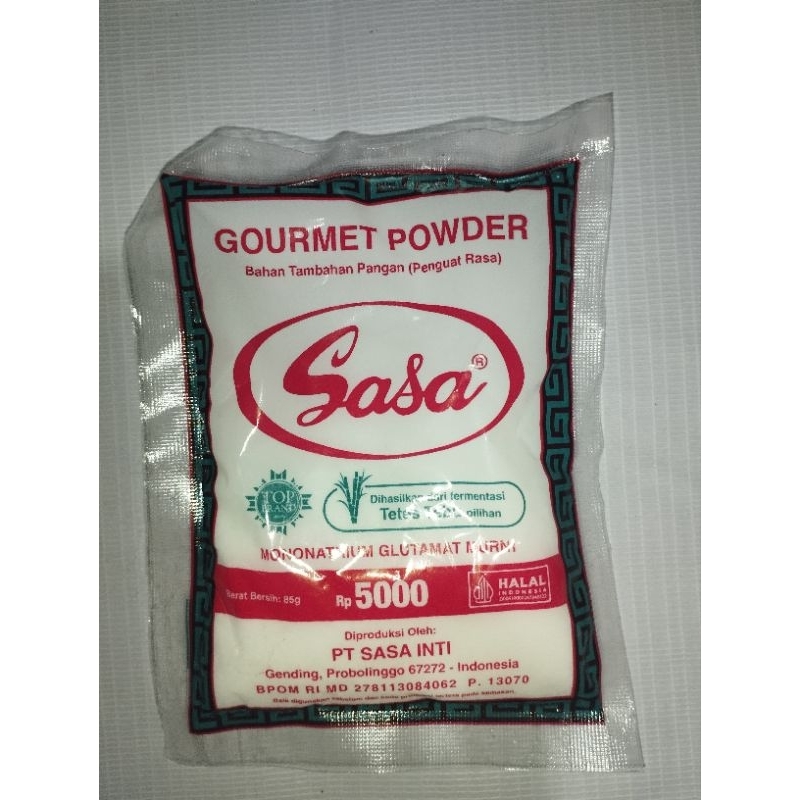 Jual Micin MSG Sasa Sachet 85 Gr | Shopee Indonesia