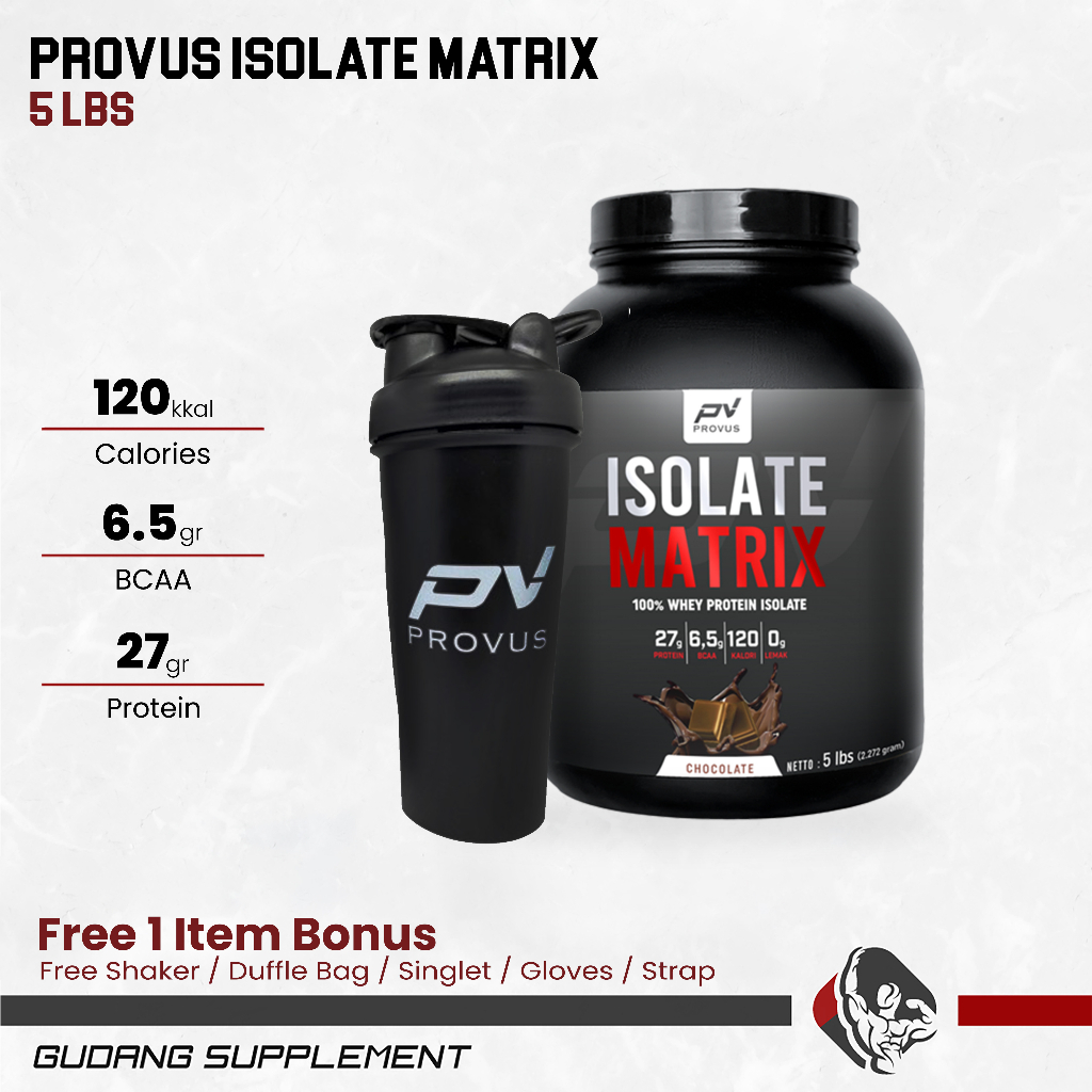 Jual Provus Isolate Matrix Lbs Whey Protein Isolate Matrix Shopee Indonesia