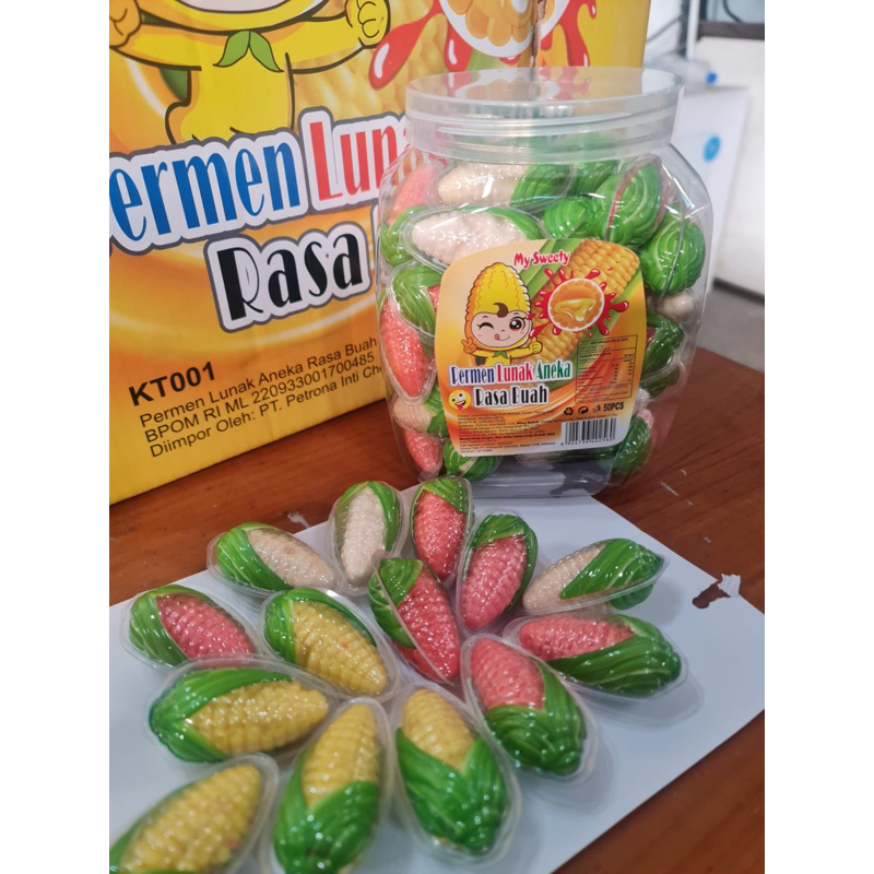 Jual Permen Lunak Jagung Isi 50 Pcs My Sweety Shopee Indonesia