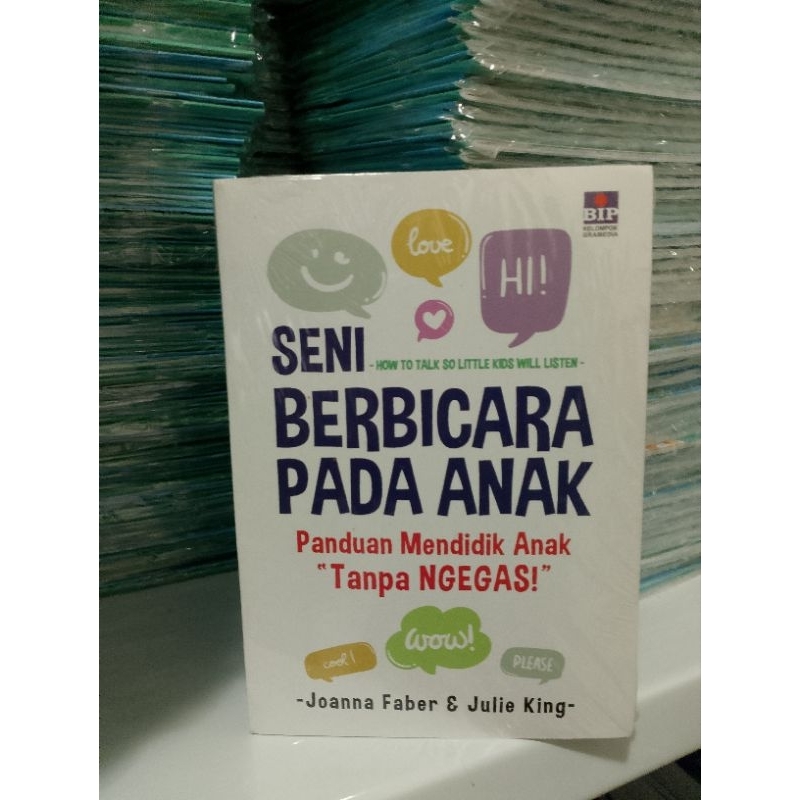 Jual Buku Seni Berbicara Pada Anak Joanna Faber & Juliana King | Shopee ...