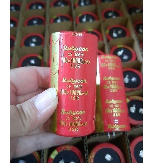 Jual elco rubycon 10000uf 100v USR | Shopee Indonesia