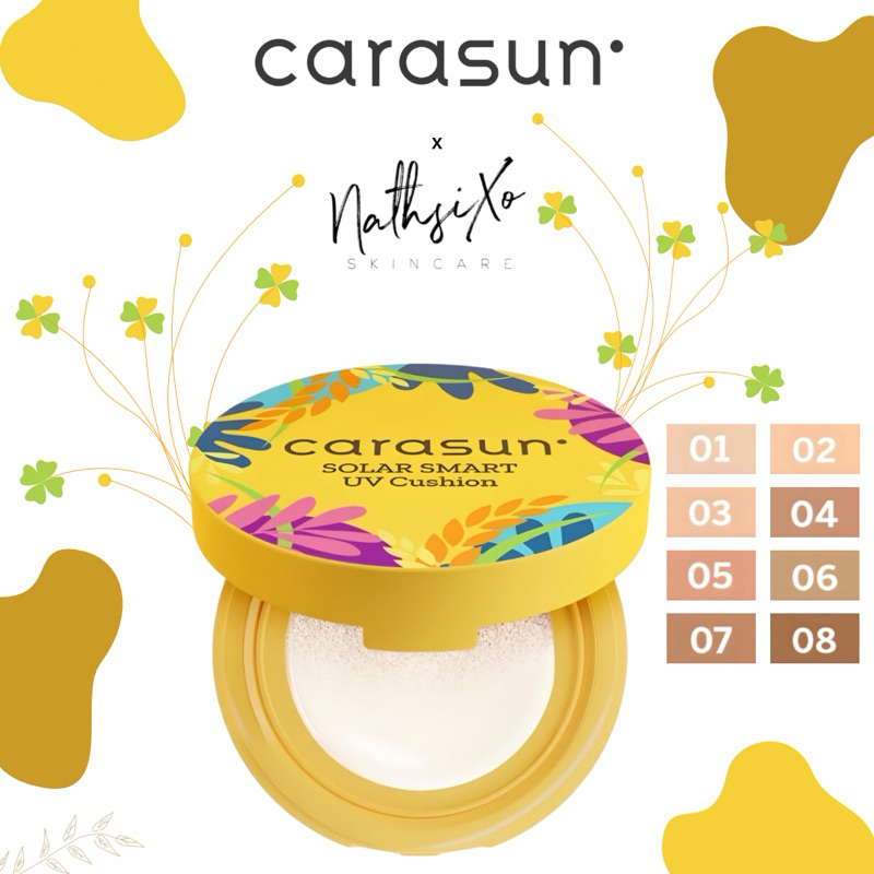Jual [Sociolla] CARASUN Solar Smart UV Cushion Sunscreen 2in1 SPF 50 ...