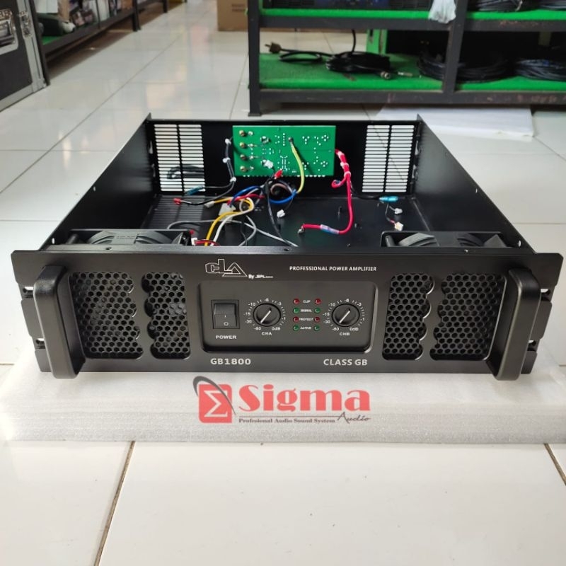 Jual Promo Obral Box Power Amplifier BU Body 3U 2 CH Klas GB komplit ...