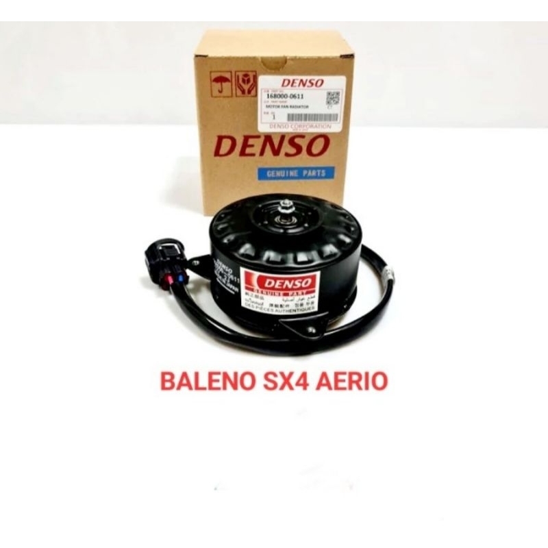 Jual MOTOR FAN RADIATOR SUZUKI SX4 BALENO AERIO KARIMUN DENSO ASLI 0611 ...