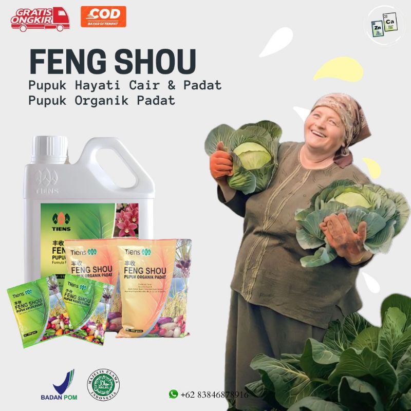 Jual Pupuk Feng Shou Original Premium - Pupuk Tanaman/Tumbuhan Terbaik ...