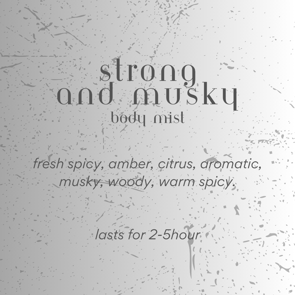 Jual Body Mist - Strong and Musky | Shopee Indonesia