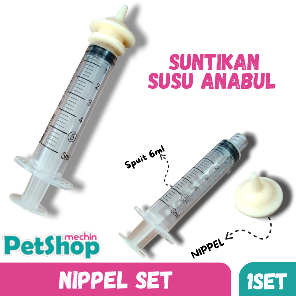 Jual Suntika susu anabul (Nippel set) | Shopee Indonesia