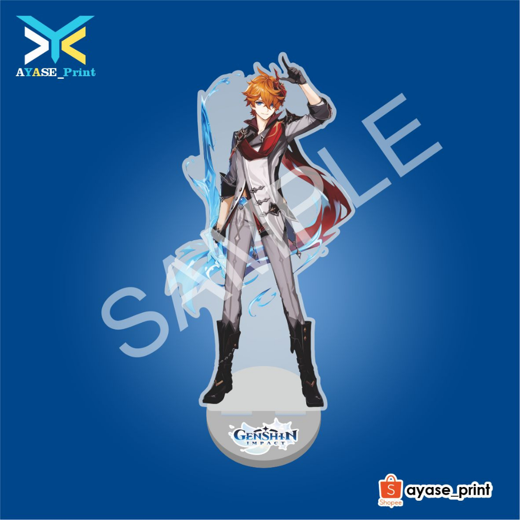 Jual GENSHIN IMPACT INAZUMA Akrilik Standee Aether Ayaka Ayato Childe ...