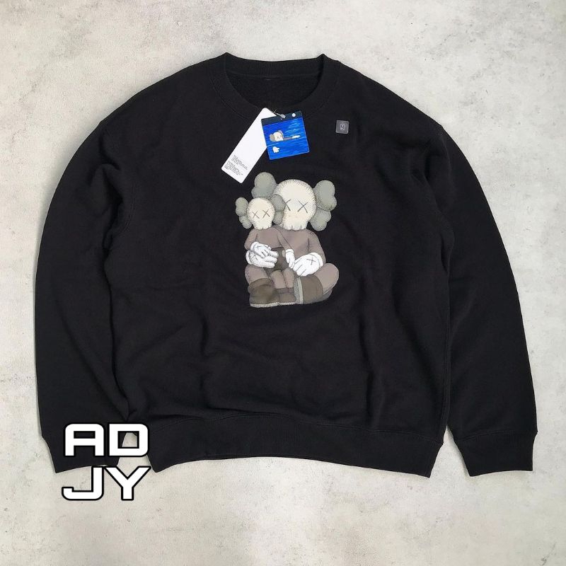 Uniqlo KAWS Winter Premium Wool Crewneck Sweater