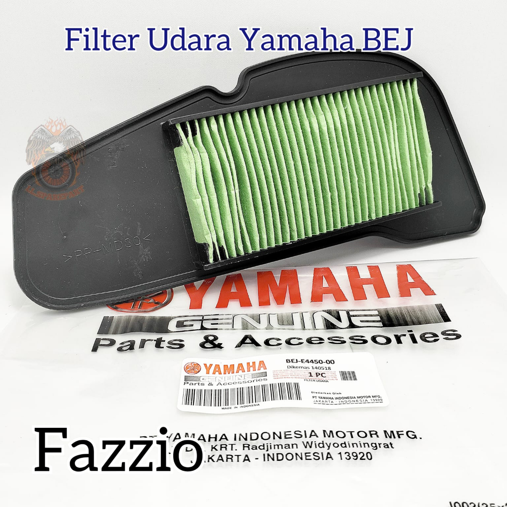 Jual Filter Udara Saringan Udara Yamaha Bej Kualitas Asli Original Yamaha Fazzio Presisi Awet