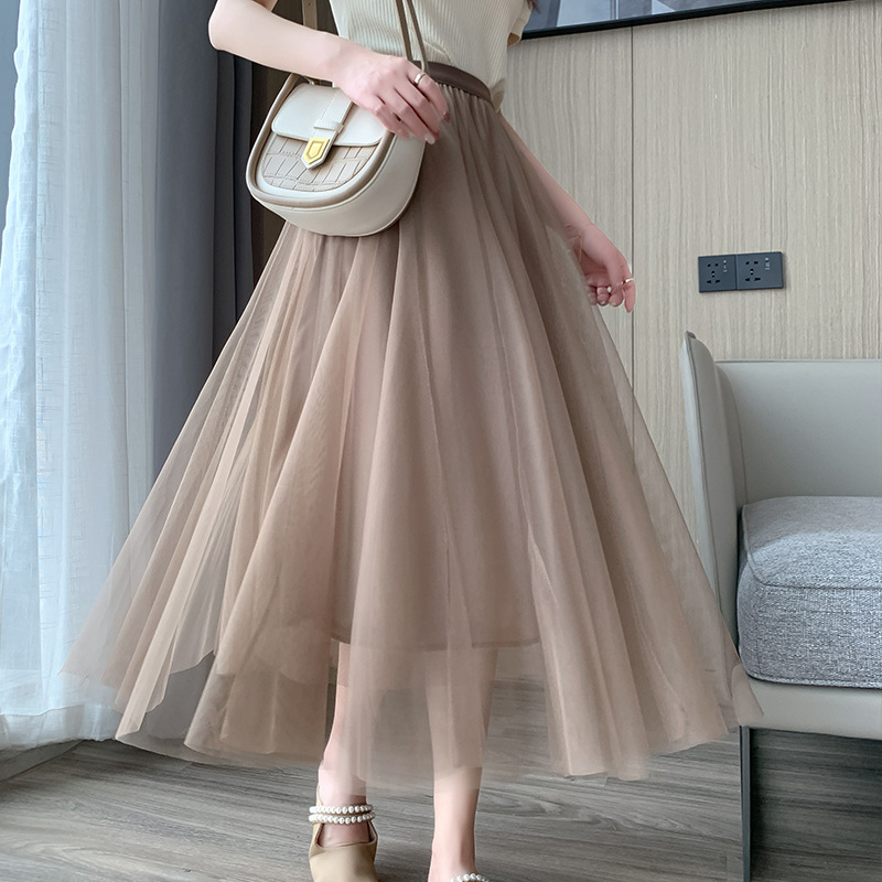 Jual Rok Tutu Panjang Wanita / Rok Midi / Long Skirt Pesta Wedding ...