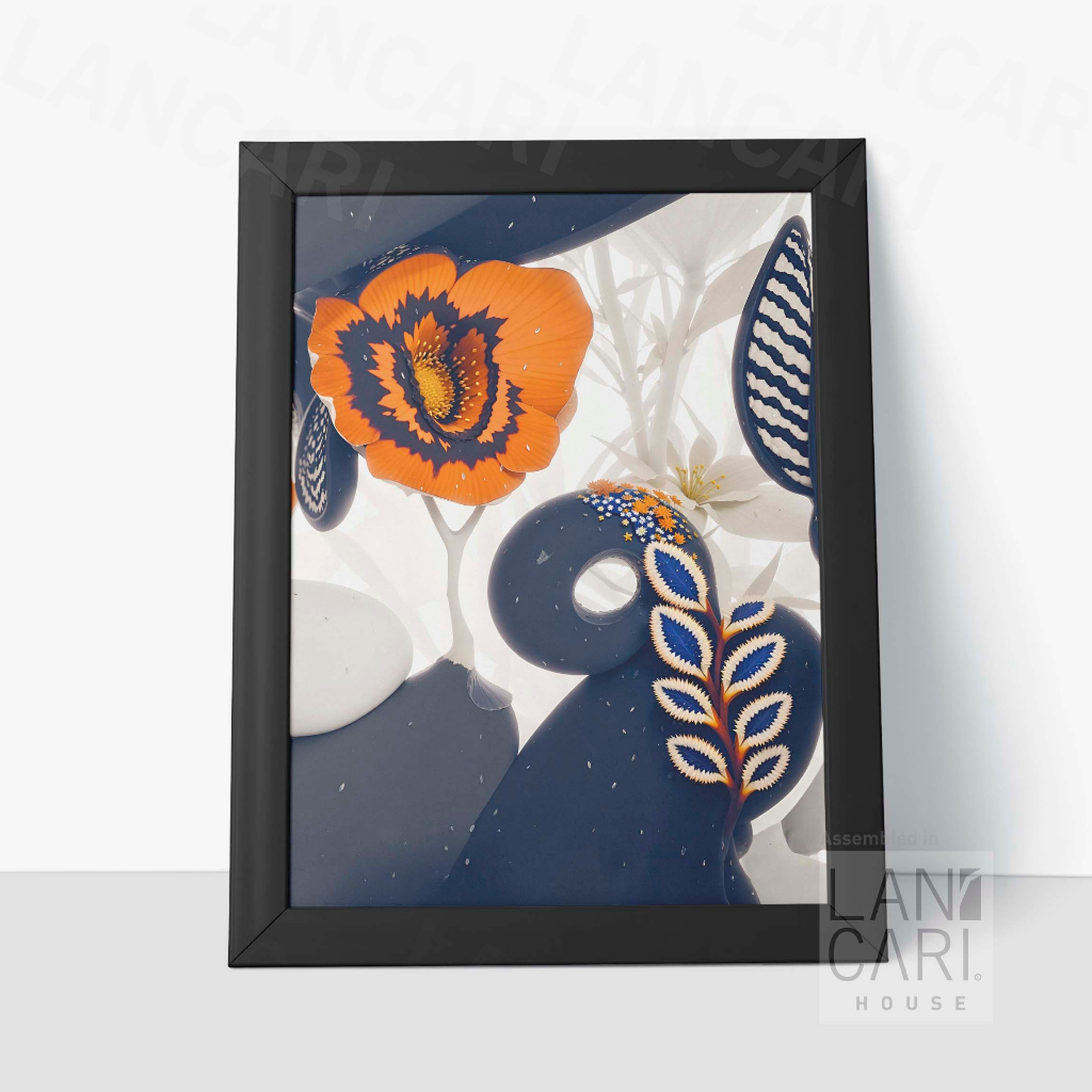 Jual Frame Raflesia Seni Eksotis Seni Lukisan Bunga Langka Dekorasi ...