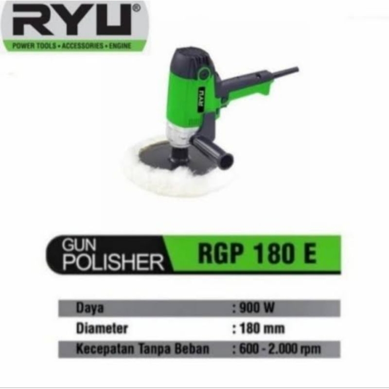 Jual Ryu Mesin Poles Mobil Rgp E Polisher Rgp E Shopee Indonesia