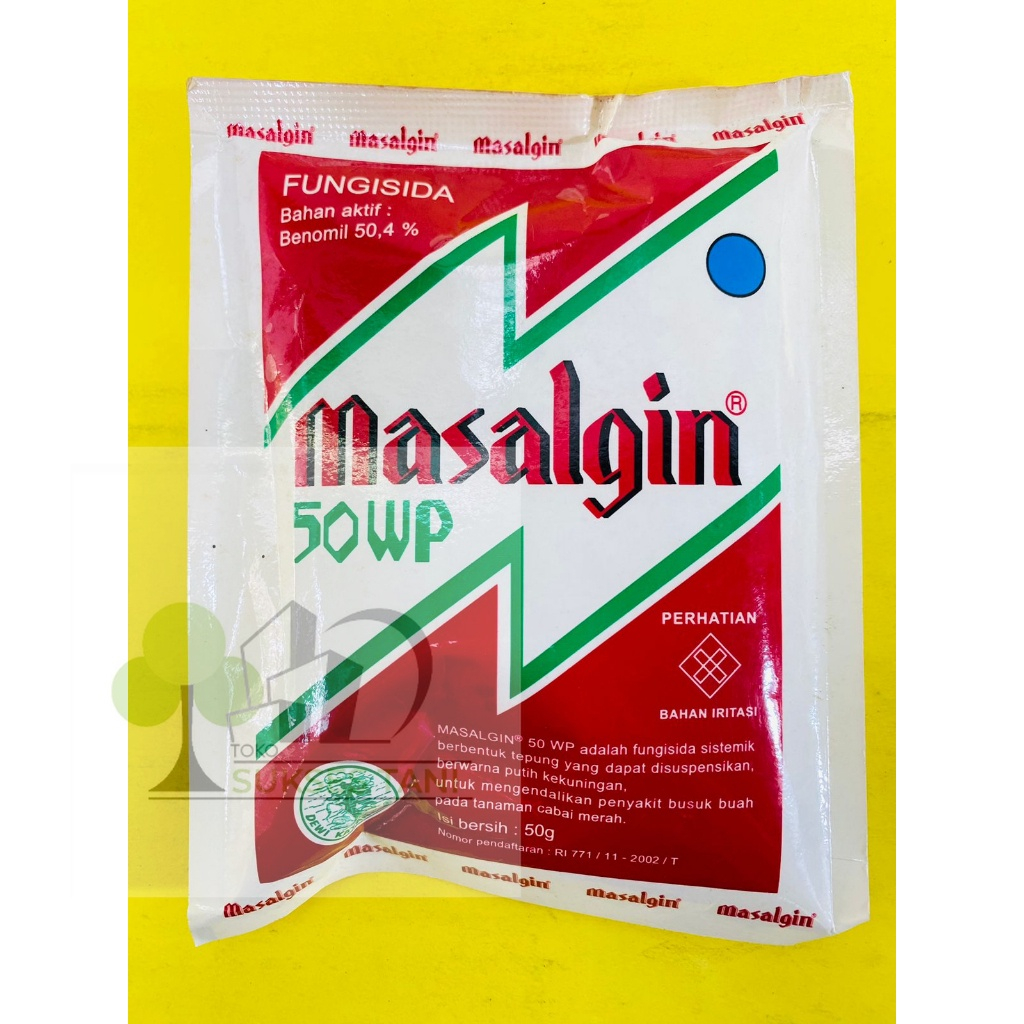 Jual Masalgin Wp Fungisida Sistemik Tanaman Isi Gr Shopee Indonesia