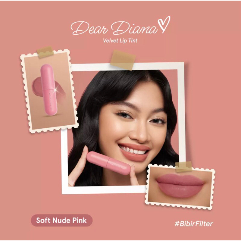 Jual [ 100% ORIGINAL ] Dear Me Beauty - Velvet Lip Tint - Dear Diana ...