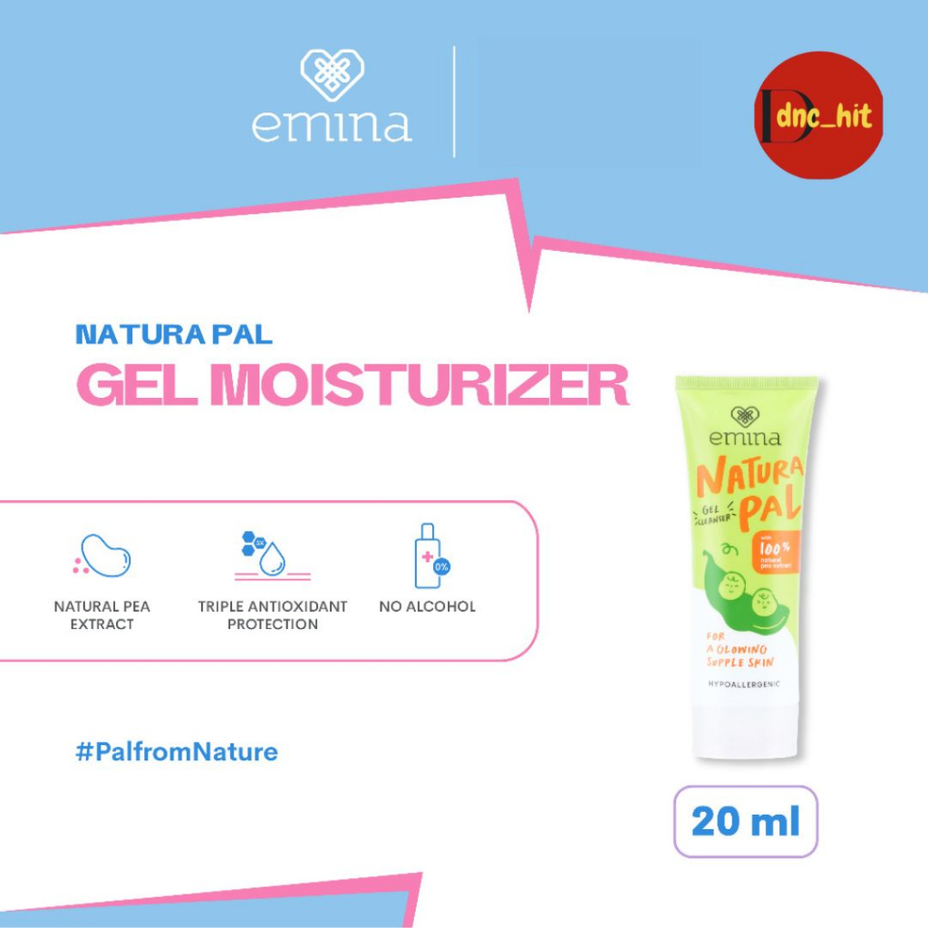 Jual Emina Natura Pal Gel Moisturizer20ml Shopee Indonesia