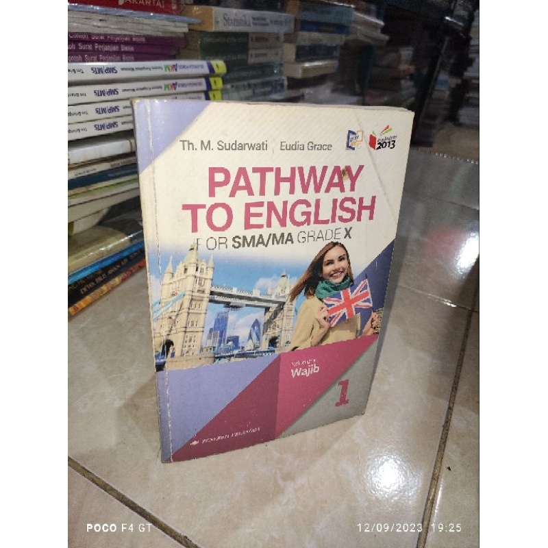 Jual BUKU PATHWAY TO ENGLISH 1 UNTUK KLS 10 ERLANGGA KELOMPOK WAJIB ...