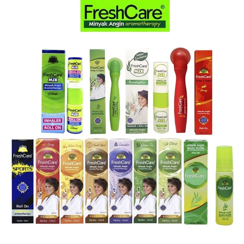 Jual FRESH CARE Aromatherapy Roll On Mix Smash/teen/double Inhaler ...