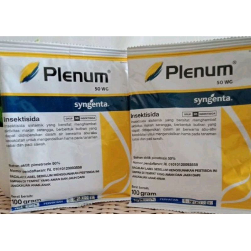 Jual PLENUM 50 WG isi 100 gram insektisida pembasmi wereng pada Tanaman ...