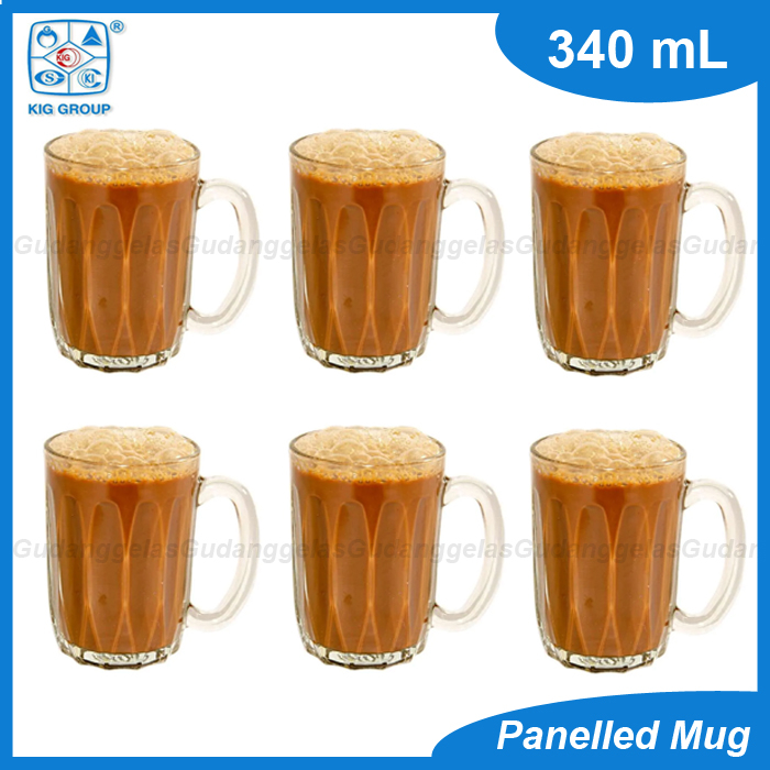 Jual 1 Set 6 Pcs Gelas Mug Kopitiamgelas Teh Tarikgelas Kopitiamgelas Kacamug Teh Tarik 5571