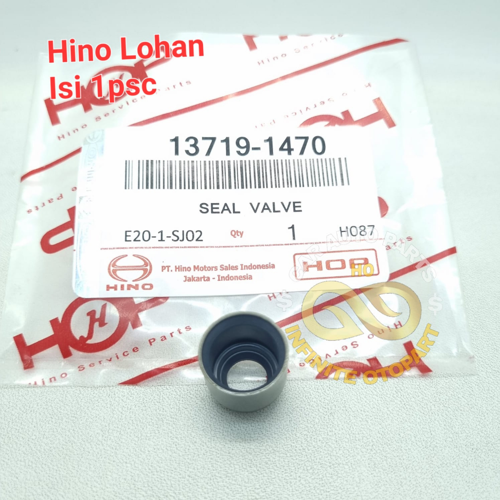 Jual SEAL KLEP SEAL VALVE HINO LOHAN 13719-1470 HARGA 1 BIJI/PC ...