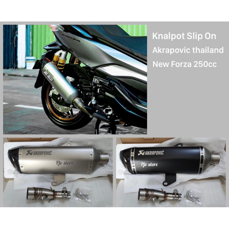 Akrapovic 250cc deals