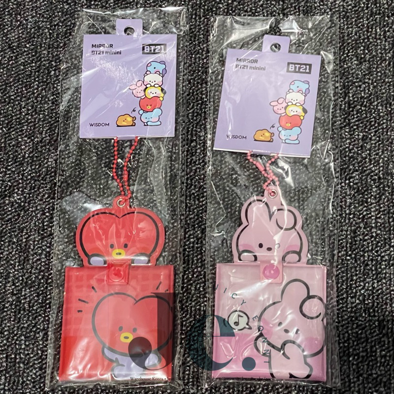 Jual [READY] BT21 MININI MIRROR OFFICIAL LINE FRIENDS | Shopee Indonesia