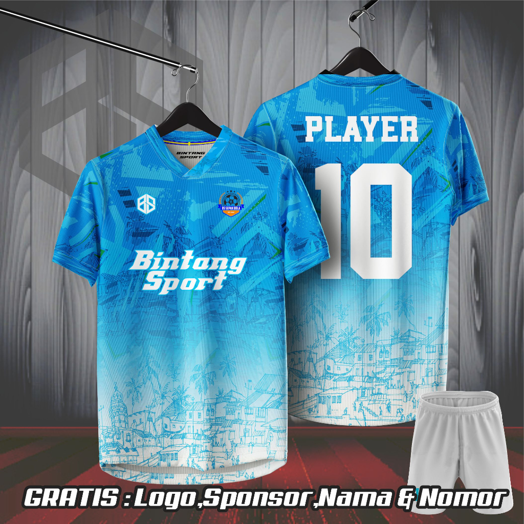 Jual Jersey futsal printing jersey bola printing (bisa satuan) Shopee
