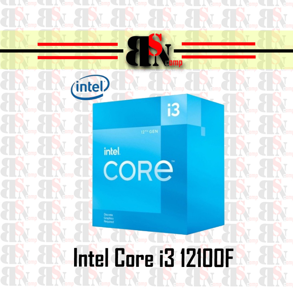 Jual Intel Core i3 12100F 3.3GHz Up To 4.3GHz [Box] Socket LGA 1700 ...