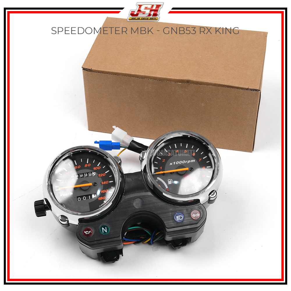 Jual SPEDOMETER SPIDOMETER SPEEDOMETER ASSY RX KING NEW RXY RZR BLACK ...