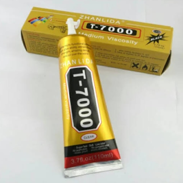 Jual LEM LCD T7000 B7000 50 ML - LEM T7000 B-7000 HITAM BENING - LEM ...