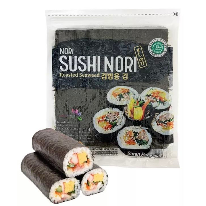 Jual Sushi Nori Halal Untuk Buat Kimbab Gimbab Rumput Laut Pangggang Java Super Food