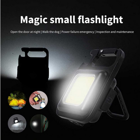 Jual Lampu Senter Mini Gantungan Kunci Multi Fungsi Keychain Led Light ...