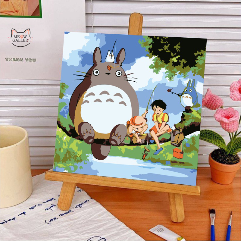 Jual Paint By Numbers KIT - Studio Ghibli - Painting KIT | Shopee Indonesia