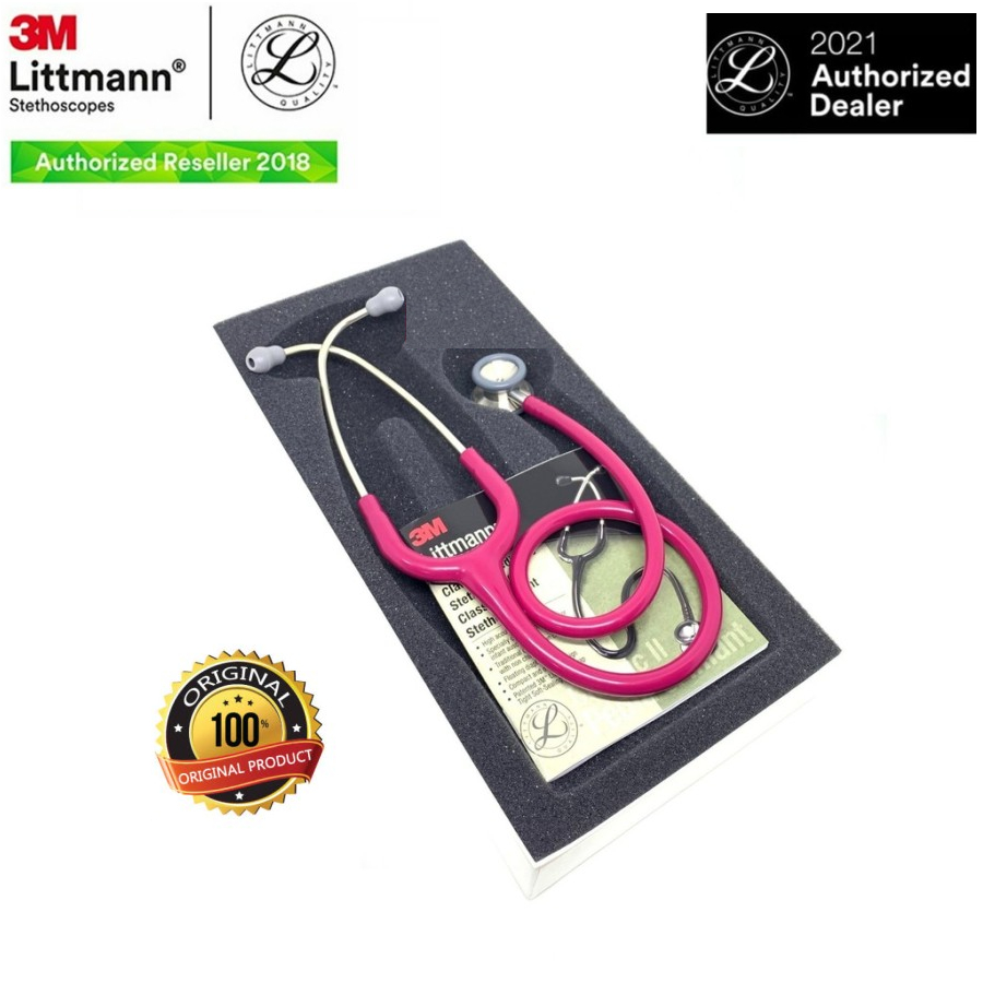 Jual Stetoskop Littmann Classic II Pediatric Raspberry 2113 3M Litman ...