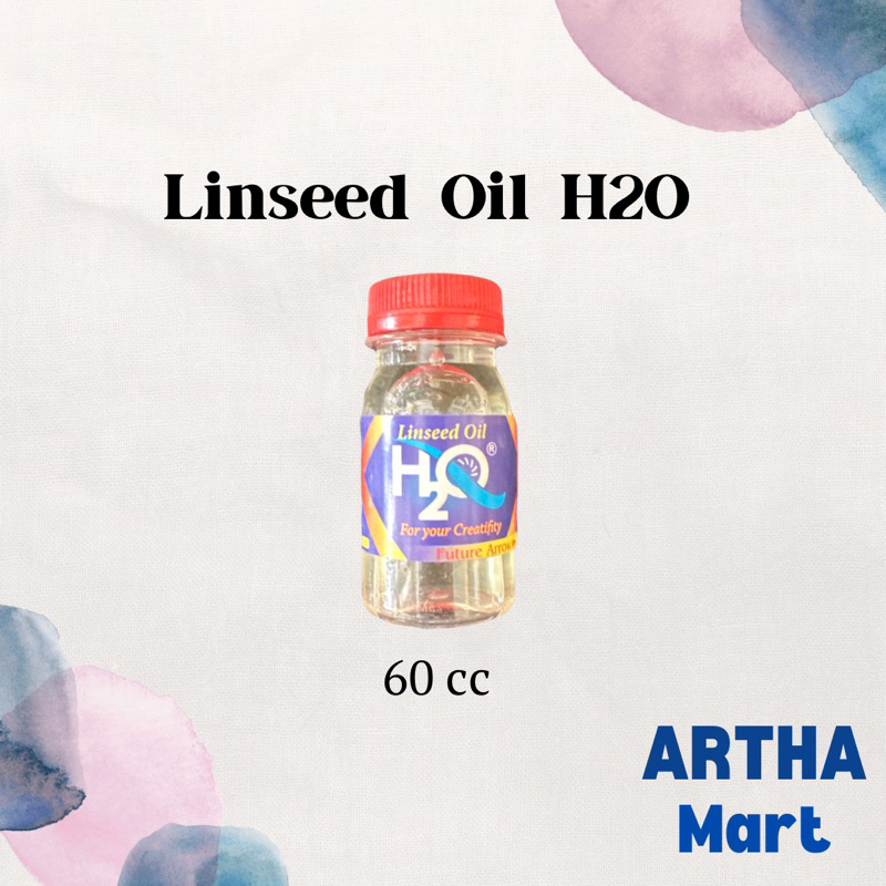 Jual H2O Linseed Oil Pengencer Cat Minyak 60 cc Pcs Shopee Indonesia