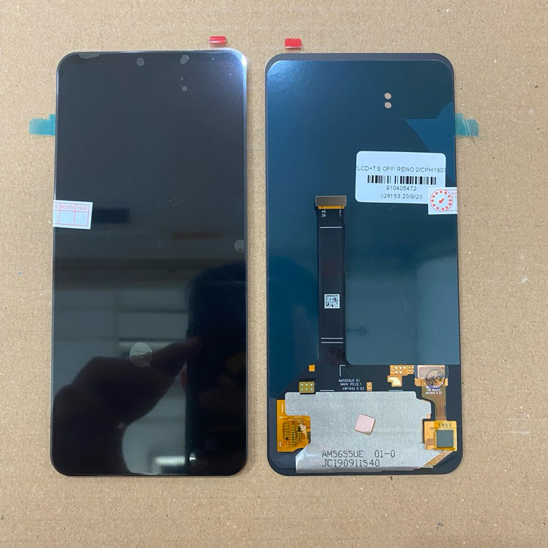 Jual LCD RENO 2 CPH1907 ORI OLED BISA FINGER FULLSET | Shopee Indonesia