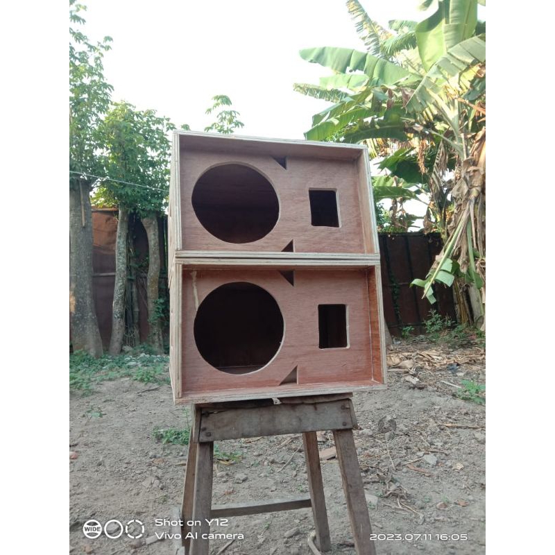 Jual BOX SPEAKER LINE ARRAY 10 INCH SINGLE PLUS TWEETER TRIPLEK 12 mm