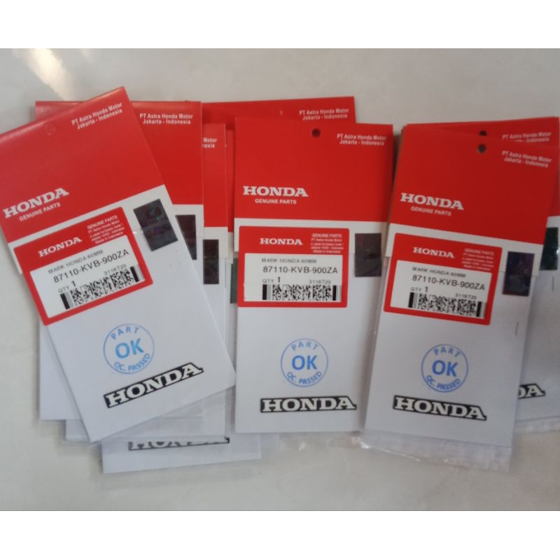 Jual stiker emblem honda-Mark Honda 60mm | Shopee Indonesia