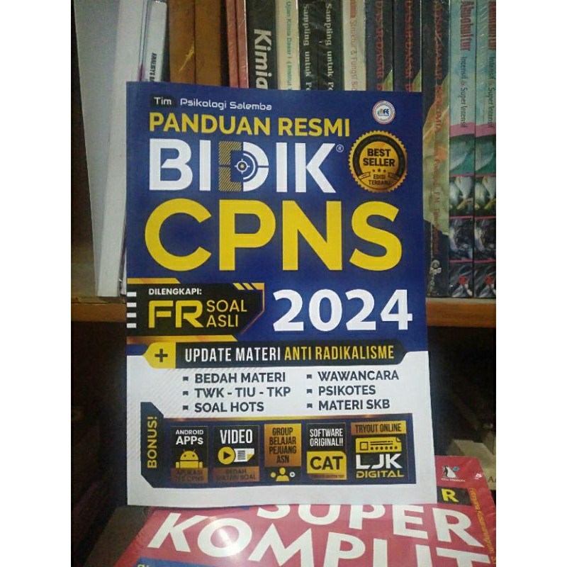 Jual Buku Panduan Resmi Bidik Cpns Dilengkapi Fr Soal Asli Shopee Indonesia