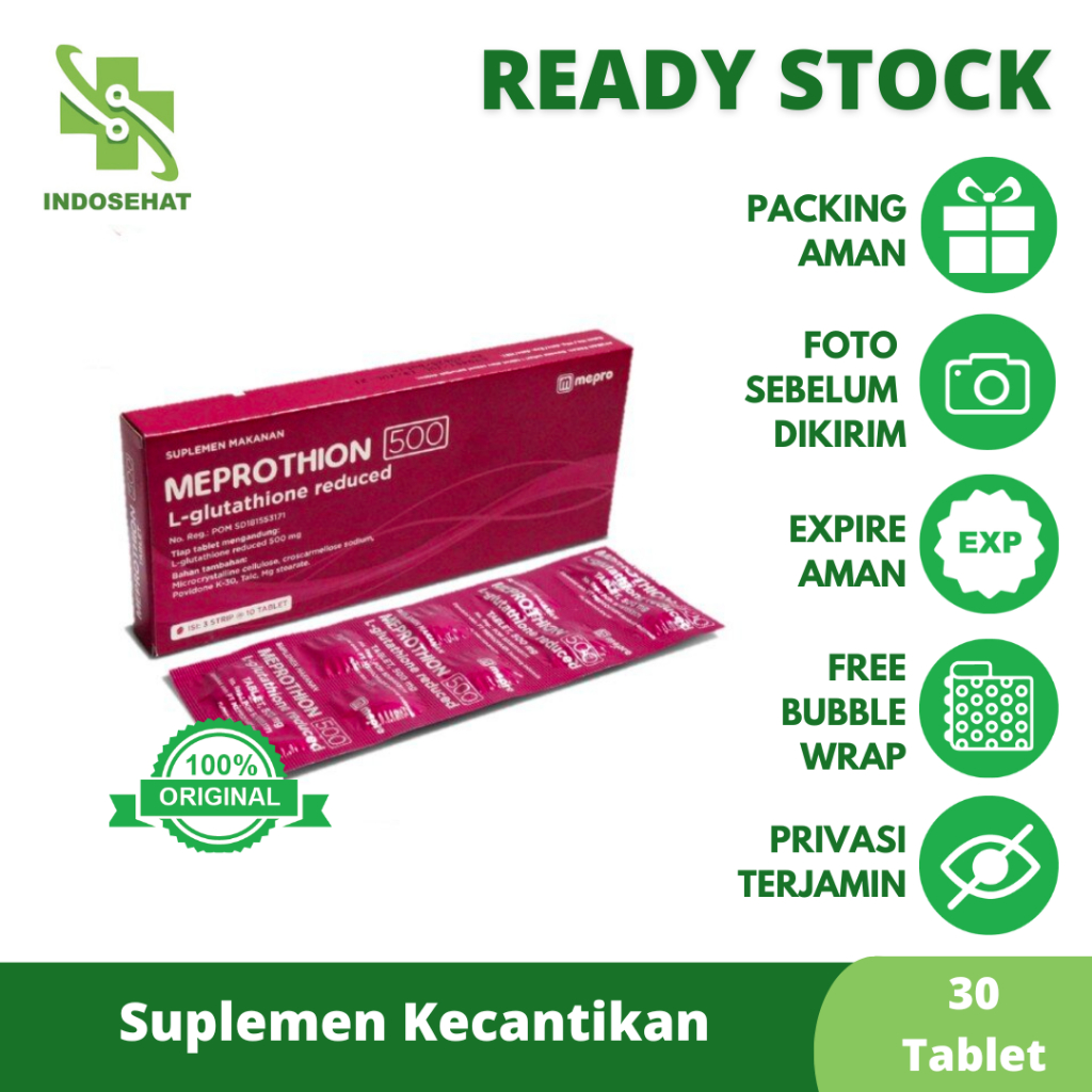 Jual Meprothion 500mg 1 Box Isi 30 Tablet Shopee Indonesia