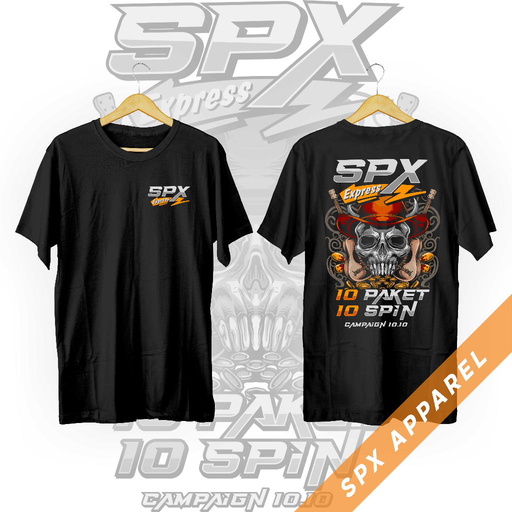 Jual Kaos Kurir SPX Express Campaign 10.10 | 10 Paket 10 Spin Wild ...