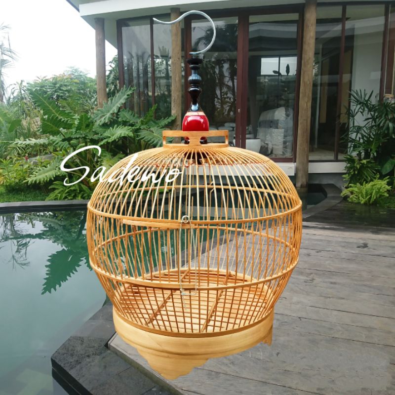 Jual Sangkar Burung Perkutut Dari Bambu Shopee Indonesia 0991