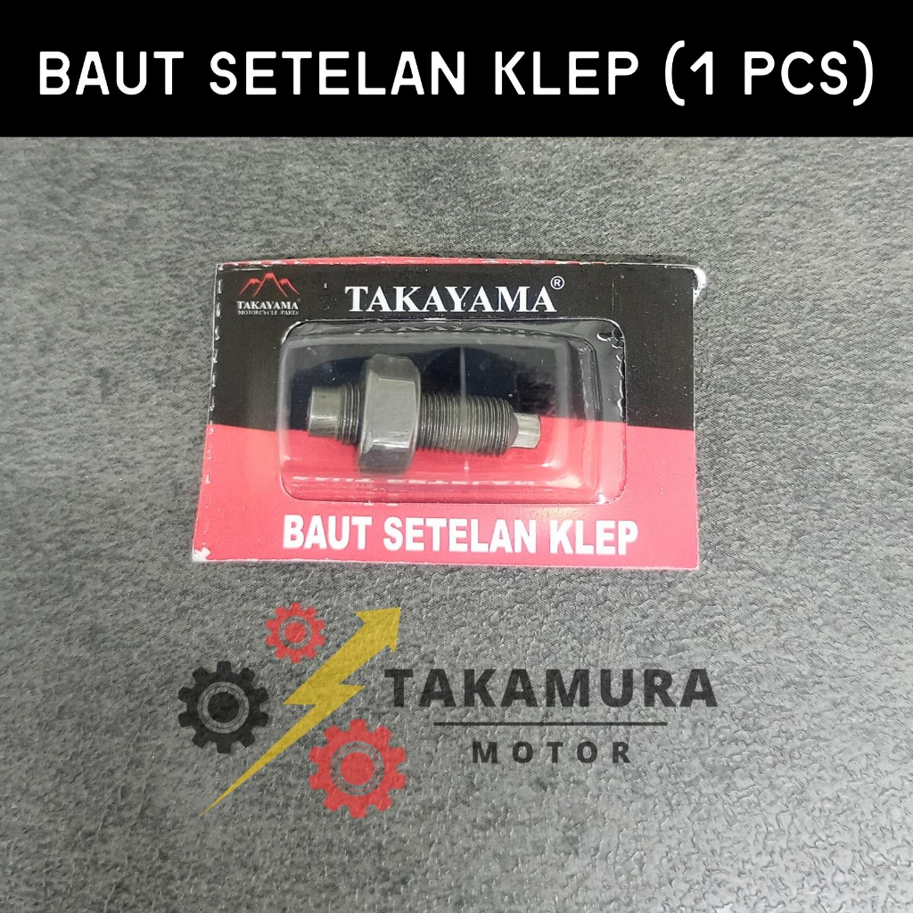 Jual Takayama Baut Setelan Stelan Klep Supra Jup Mio Smash Titan Shogun Per Biji Shopee