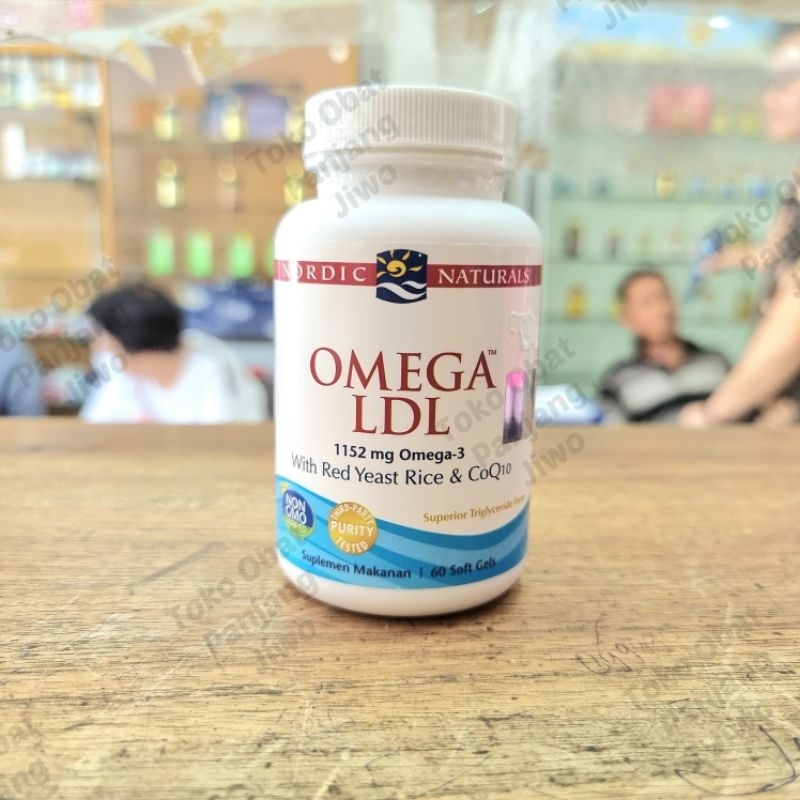 Jual Nordic Naturals Omega LDL 1152 MG Red Yeast Rice COQ10 Omega 3