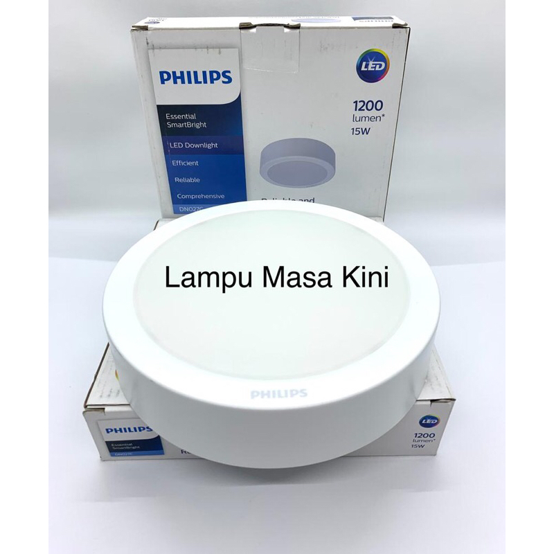 Jual Philips Lampu Downlight Led Panel Bulat Watt Outbow Cahaya Putih Shopee Indonesia