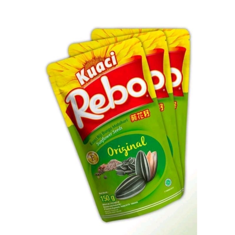 Jual Kuaci Rebo 150 Gr Shopee Indonesia