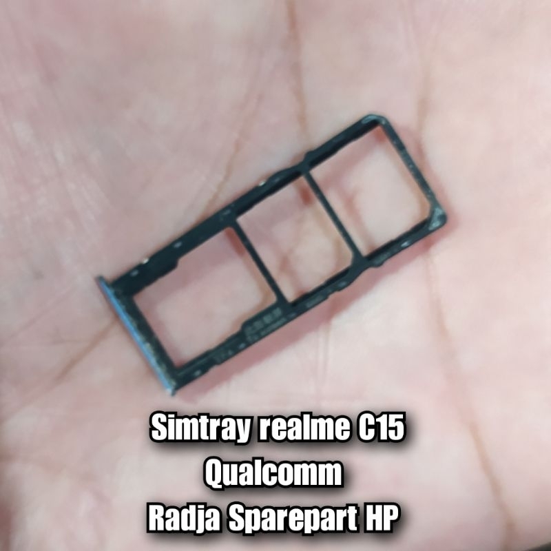 Jual Simtray realme C15 / tempat kartu SIM Realme C15 original | Shopee ...